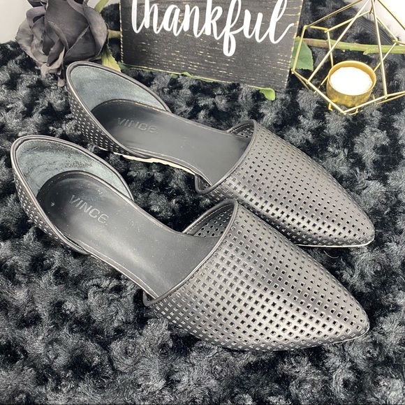 Vince Pointed Toe Flats - Picture 3 of 9